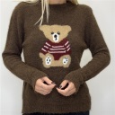 maglioncino girocollo teddy bear